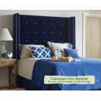 Small Double Winged Mull Headboard