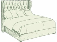 Single Winged Iona Headboard