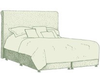 Double Sanday Headboard