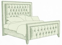 Small Double Easdale Bed