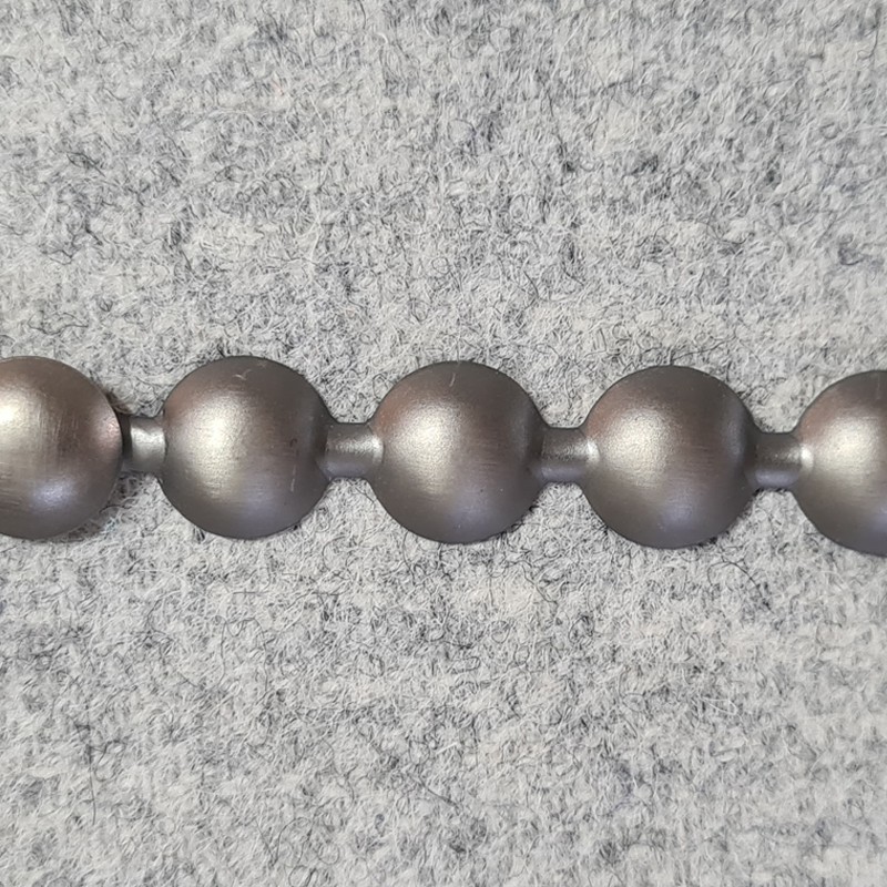 Brushed Black Strip Studs