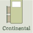 2 continental on left